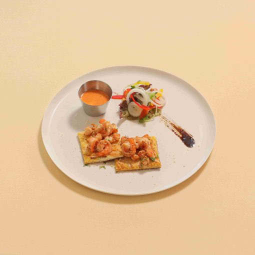 Bánh Toast Nướng Tôm Sú