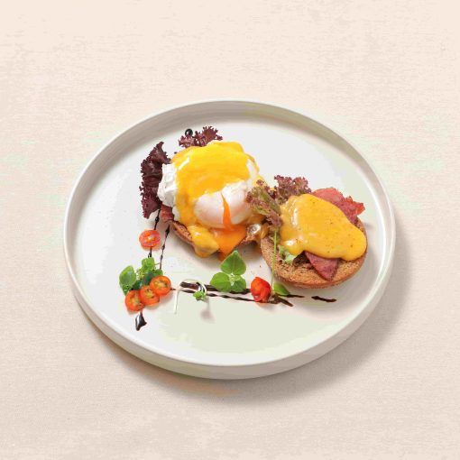 Bánh mì nướng kiểu Anh & Trứng chần (Eggs Benedict)