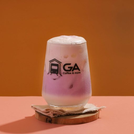 Latte Khoai Tím Nhật (Đá_Nóng)