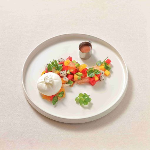 Salad Trái Cây Nhiệt Đới Ăn Kèm Phomai Burrata