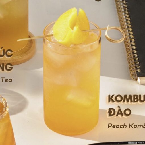 Trà Kombucha Đào